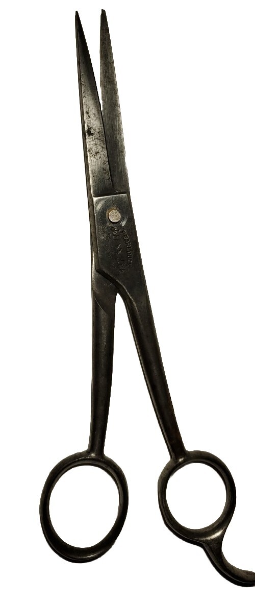 Vintage Solingen Pearl Duck Scissors Dubl Stainless Steel Barber Germany 50's ??