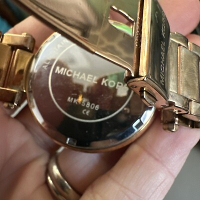 Rose gold color Michael Kors ladies watch MK5806 | eBay display picture 2