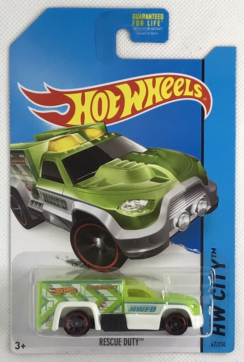 Hot Wheels Treasure Hunt Emergency Vehicle Diecast & Toy Vehicles