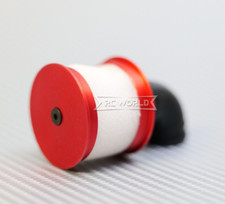 RC 1/10 Nitro Engine AIR FILTER Intake Metal/Rubber -RED-
