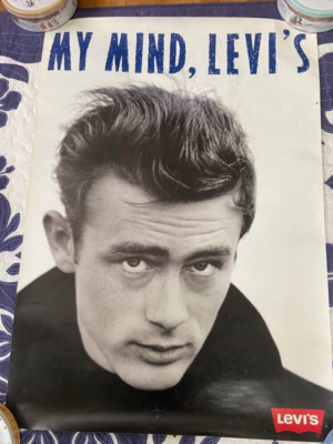 James Dean / Levi's Campaign 1990s Japan Original Promo Poster B1