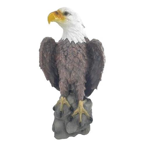 Eagle Marrom estátuas e Enfeites para Ambiente Externo