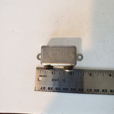 Vtg Bathtub Style Capacitor Ham Amp Aerovox CE63F040R  4MFD 450 DSV USA 7-1956