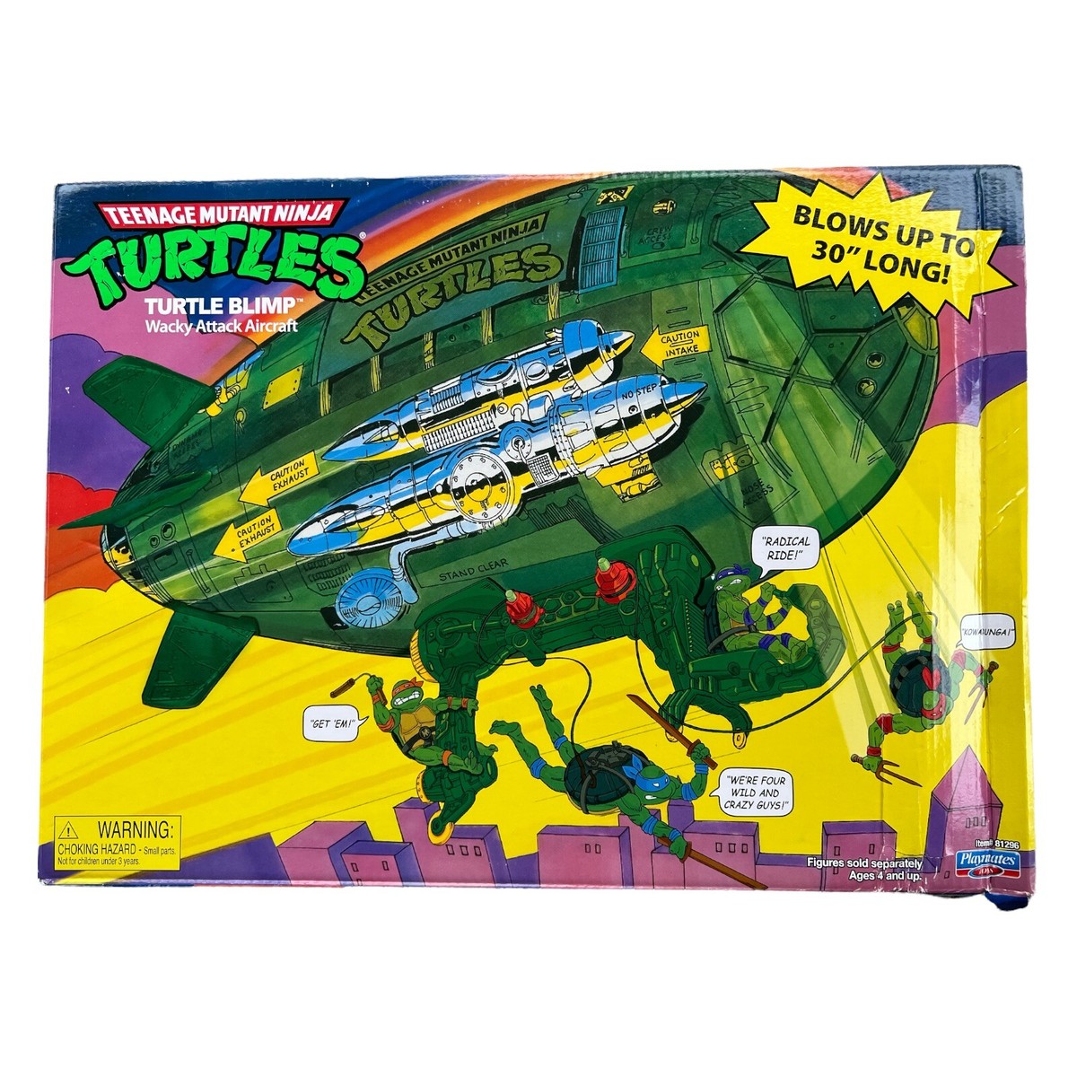 Tmnt blimp sales toy