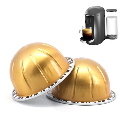 Wieder verwendbar Kaffee-Kapsel-Schale Für Nespresso Vertuoline - Picture 9 of 17