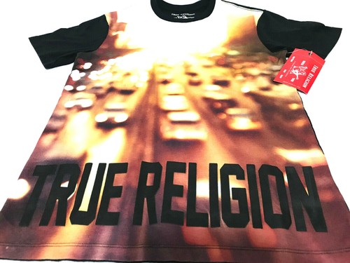 True Religion Mens T-Shirt Black and 