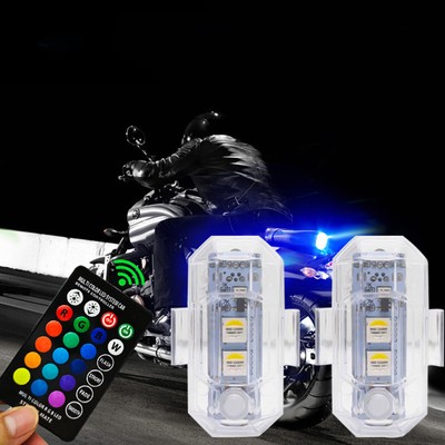 Wireless LED Flashing Lights Motorcycle Warning Light LED dependable