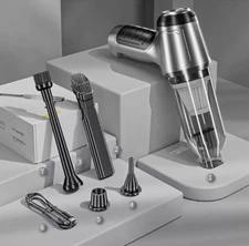 Powerful Car Vacuum Cleaner Wet / Dry Cordless Strong Suction Handheld 6 In 1