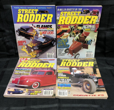 4er Set Street Rodder Magazin 1996 1997 1998 Heft