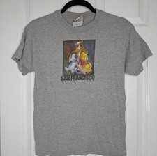 Vintage Winnie The Pooh Disney Store Shirt San Francisco Size Youth Large