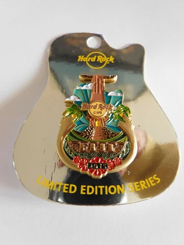 Hard Rock Cafe FIJI 2015 - City Icon - Original V15 Version Series Pin