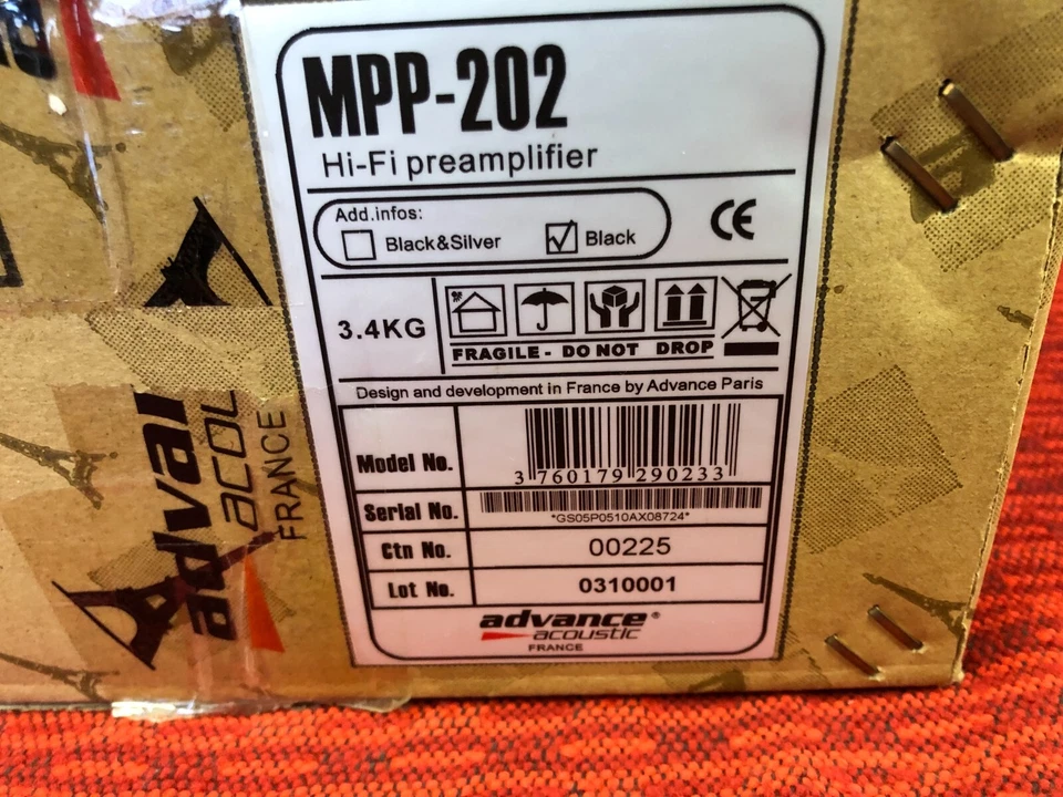 PREAMPLIFICADOR AVANZADO ACÚSTICO MPP-202 HI FI Foto 2 de 3