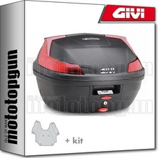 GIVI TOP CASE B37N + PORTE-PAQUET YAMAHA XMAX X-MAX 125 2013 13