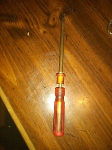 Vintage Quick-Wedge 1736-pl Screw Holding Screwdriver 