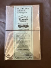 Let’s Go On A Road Trip, Traveler’s Notebook/Company • Regular Notebook • Brown