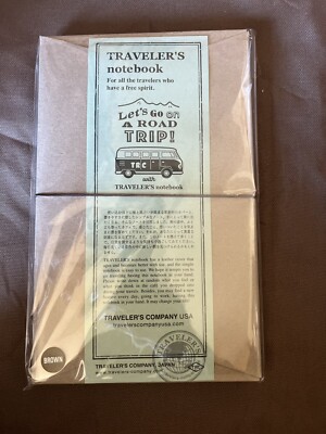 Let s Go On A Road Trip, Traveler s Notebook/Company   Regular Notebook   Brown