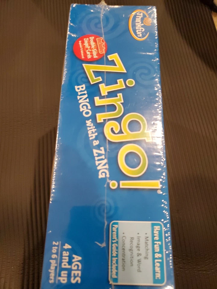 ThinkFun Zingo! Bingo with a Zing Game 2008 NEW/SEALED FREE SHIPPING Ages 4-8 - Image 2 of 4