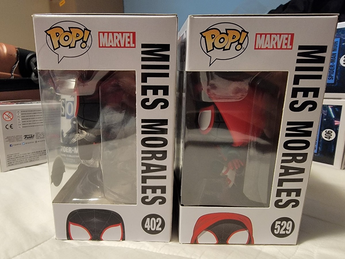 Miles Morales 402 & 529 - Spider-Man: Into The Spider-Verse Funko