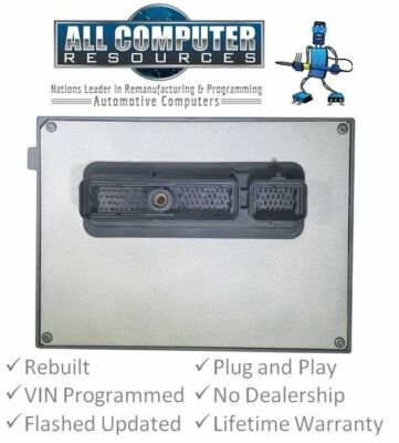 2004 2005 2006 2007 Chevy Monte Carlo ECU PCM ECM Engine Computer REMAN Lifetime