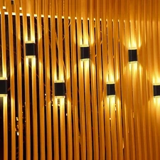 8 PCS Outdoor Solar LED Deck Light Path Garden Patio Pathway Stairs Fence Lamp