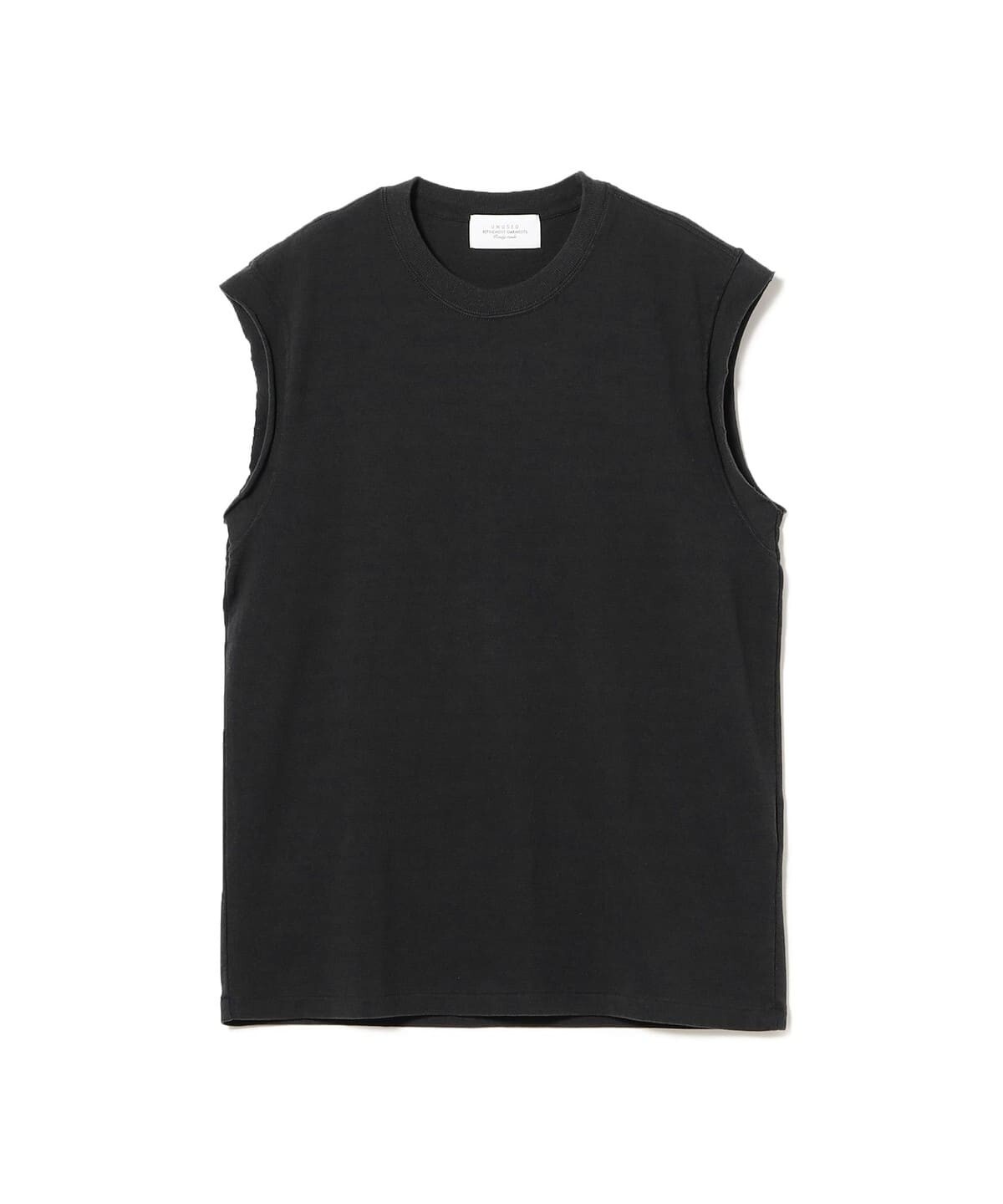 (ASK availability First) BEAMS UNUSED / No Sleeve Tee new