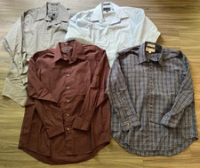 Arrow Large Long Sleeve Button Down 4 Shirt Lot