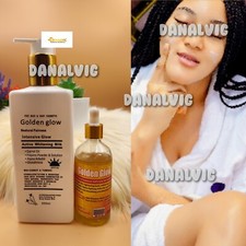 Golden Glow Body Milk 500ml Lotion Natural Fairness Active Whitening  Body Oil