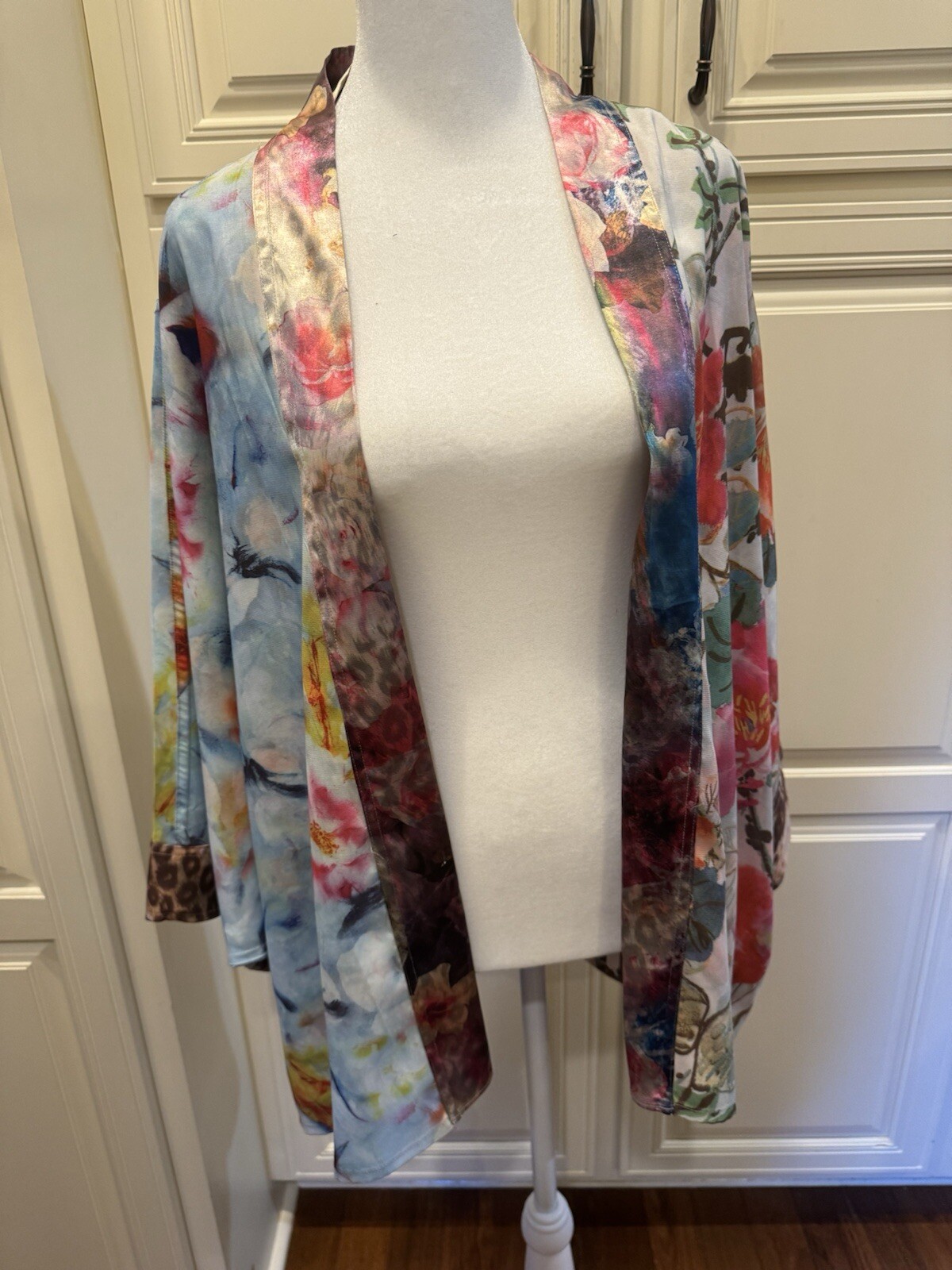 John Mark extra large multicolored kimono very vi… - image 1