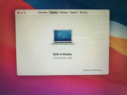 Apple MacBook Air 13" A1466 1.4GHz Intel Core i5 4GB RAM 128GB SSD Early 2014 - Picture 5 of 15