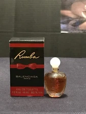 Rumba Balenciaga Paris EDT 4 ML miniature collectible. New & Vintage