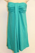 NWT Hula Honey Bikini Swimsuit Cover Up Dress Strapless Teal