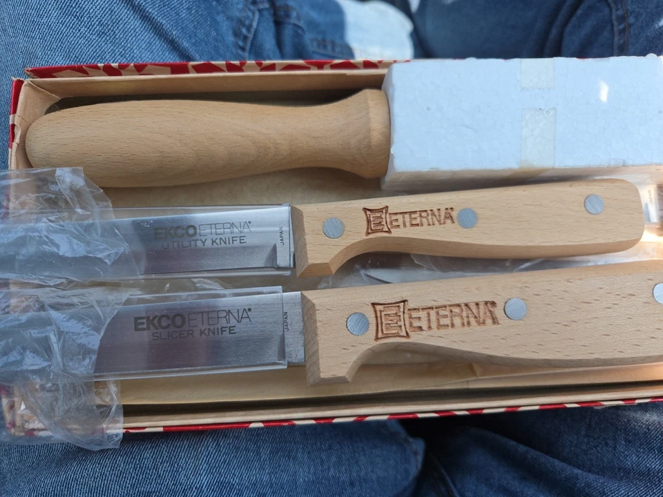 Ekco Eterna Chefs Cuchillos Cortador, Deshuesado, Cuchillos Utilitarios y Herramienta de Afilado Foto 3 de 4