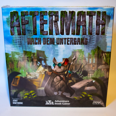 Aftermath - Nach dem Untergang Brettspiel (Z-Man) deutsch, neu + verschweißt