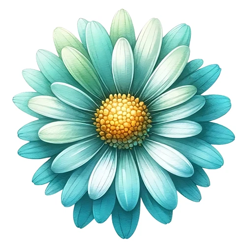 Daisy Flower Floral Self Adhesive Vinyl Sticker
