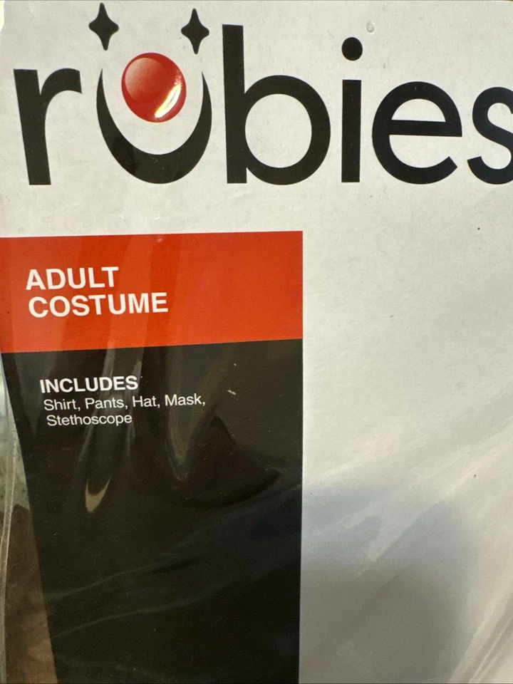 Disfraz de Doctor Cirujano Adulto Talla Única Se Ajusta a la mayoría por Rubíes Juegos de rol Foto 2 de 4