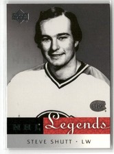 2001-02 UPPER DECK LEGENDS #36 STEVE SHUTT MONTREAL CANADIENS