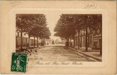 CPA PARIS 15e Rue St-Charles (65748)