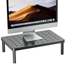 Monitor Stand for Desk - Ergonomic Monitor Riser, Laptop Stand with Non-Slip 