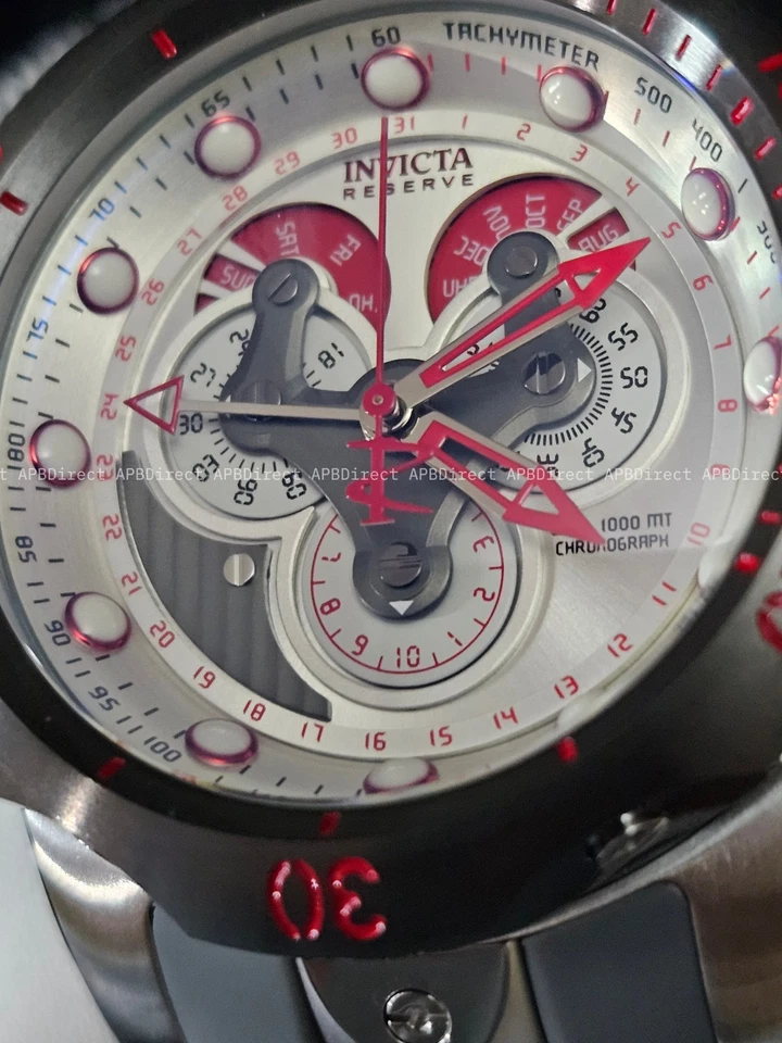 Invicta - VENOM - Swiss MASTER CALENDAR 5040.F 1000m WR FANG - Reloj Hombre Foto 4 de 4