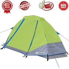 1-Person Backpacking Tent Folds Small Removable Convenient Full Fly Storage New