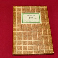 Insel-Bücherei IB 252-Rilke-Sonette Aus Dem ...