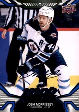 2022-23 Upper Deck MVP #153 Josh Morrissey Blue Script