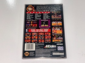 NBA Jam T.E. (Sega Saturn, 1995) CIB Complete in Box w Manual + Reg + Foam MINT