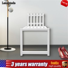 Wall Folding Chair Solid Wood Porch Chair Shoe Change Stool Hidden Footstool
