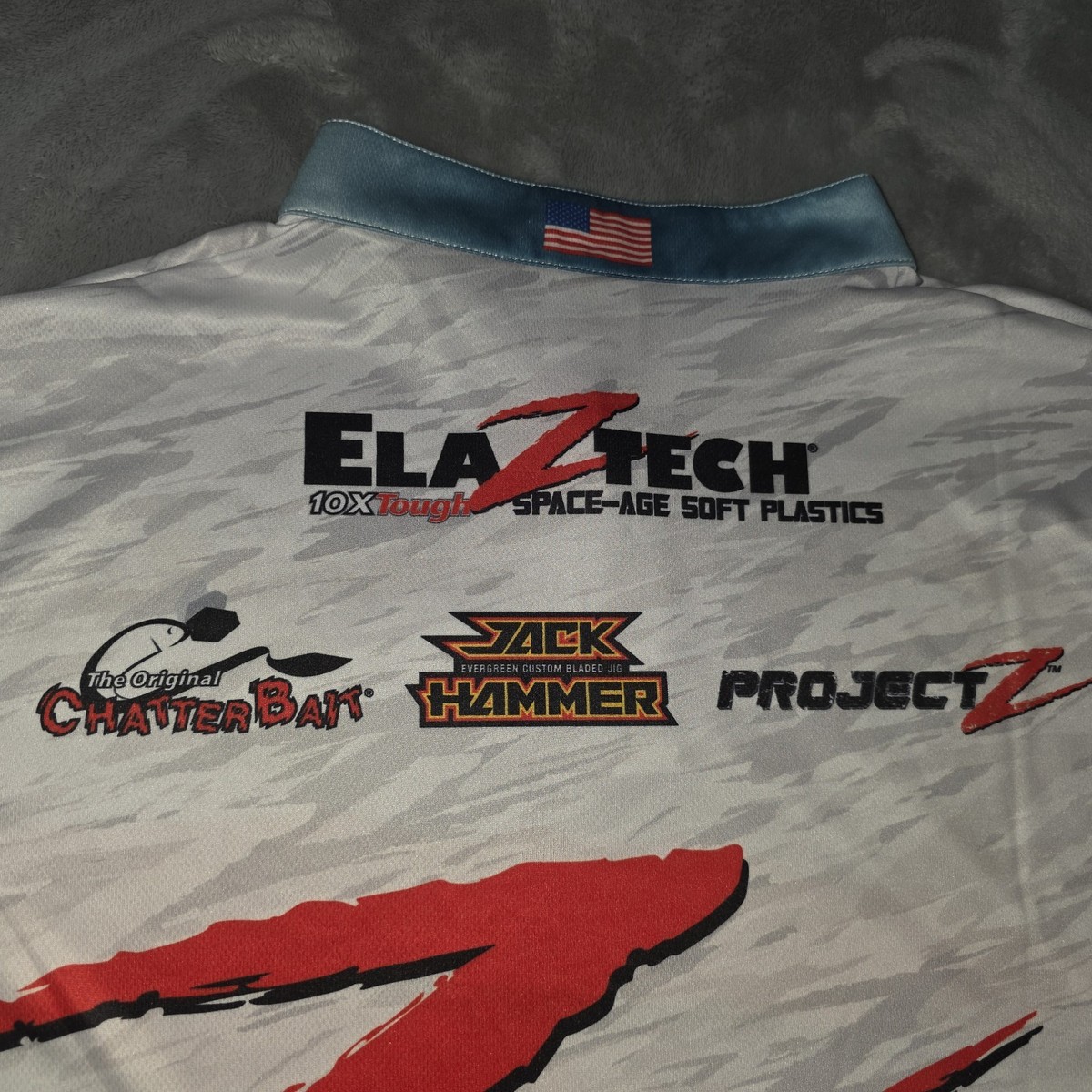 Z-Man Tournament Fishing Jersey Pro Zman Bassmaster Tournament