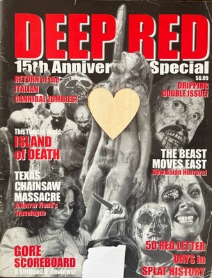 DEEP RED Vol. III No 1 (2002) Italo-Zombies, Gore Score, Del Toro, Reviews  uvm.