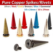 Cone Punk Rivets Metal Spikes Decorative Scre...