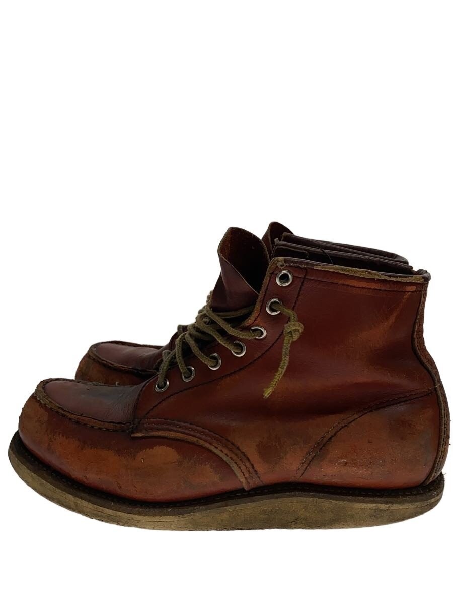 Red Wing Lace-Up Boots/Us7.5/Brw/Leather/875 11412