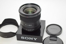 SONY FE 20mm F1.8 G SEL20F18G with lens hood