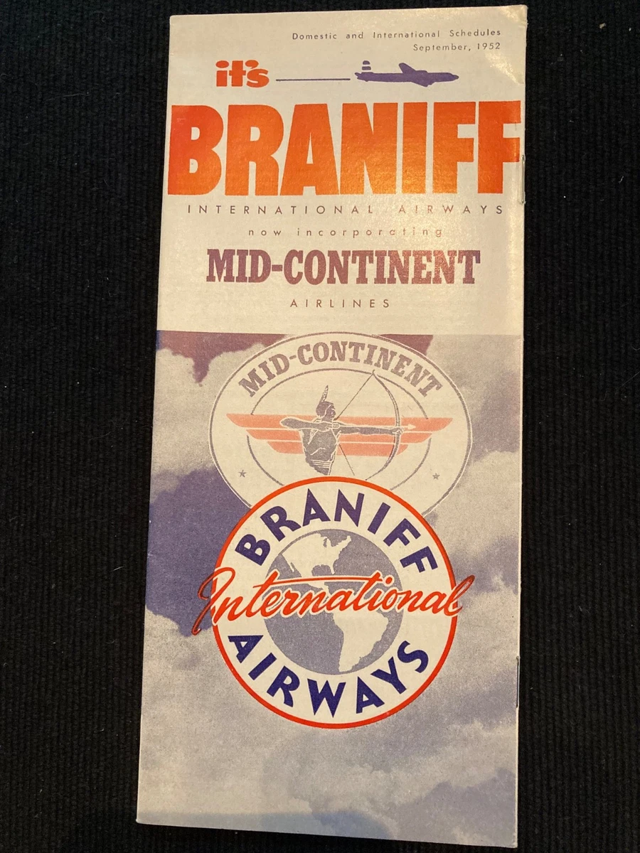 Braniff Airlines Collectibles for sale | eBay
